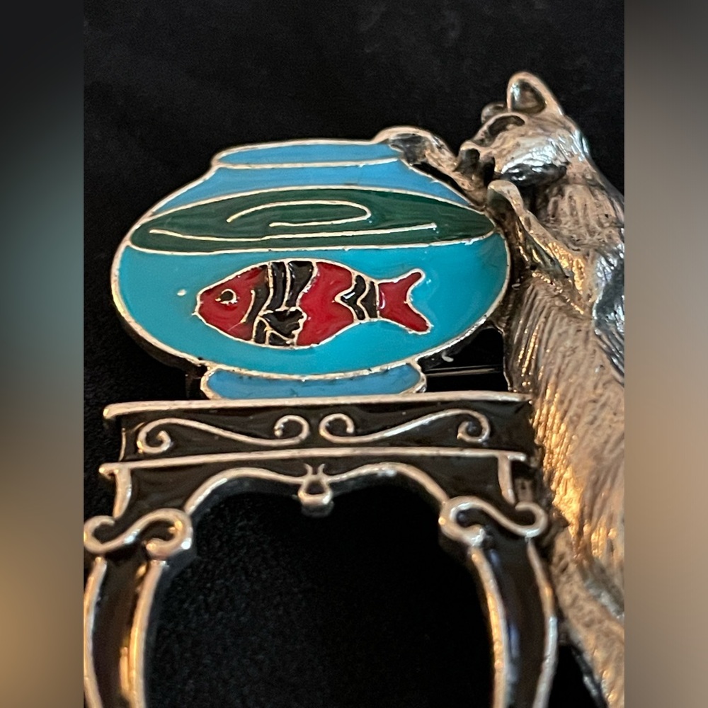 Cat brooch - Picture 2 of 3